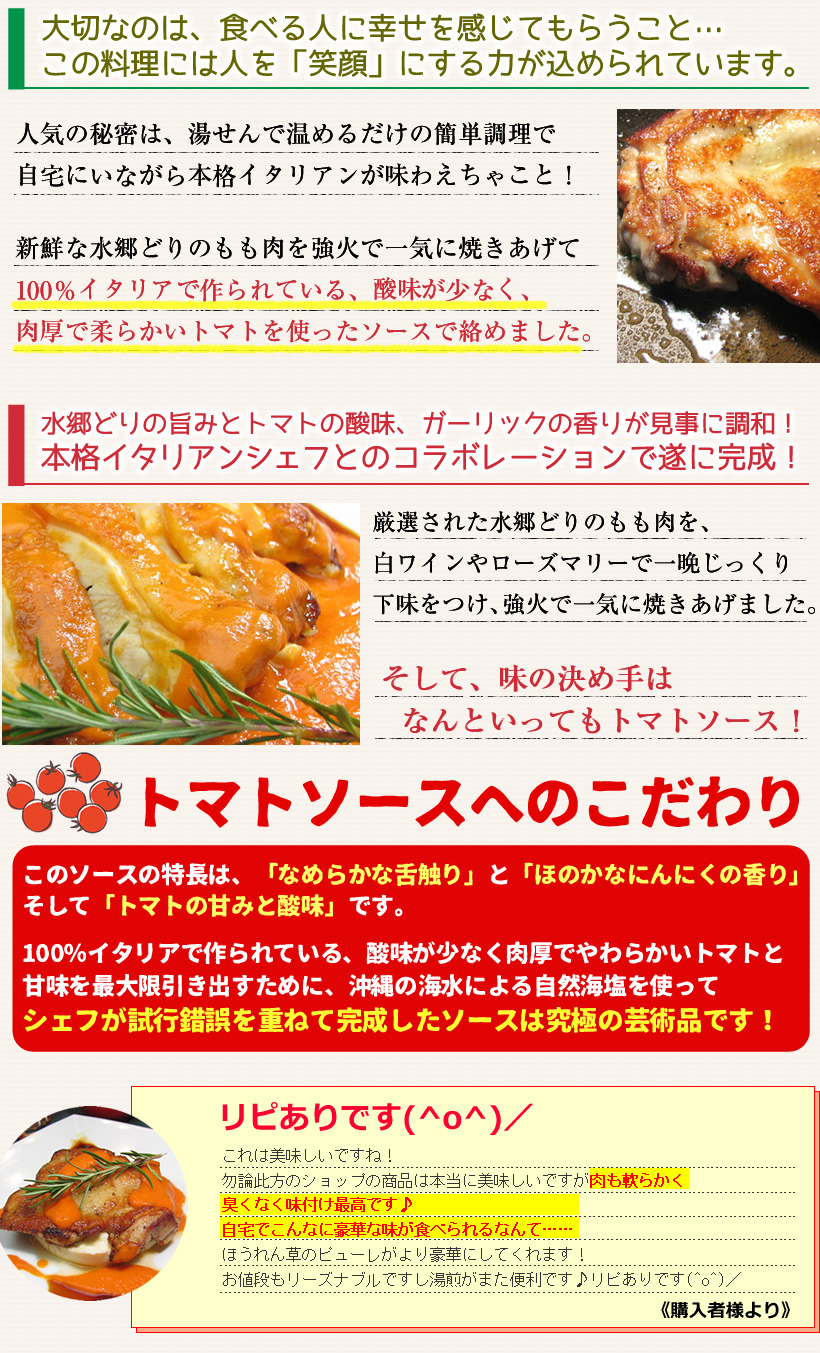 ガーリックトマトソース