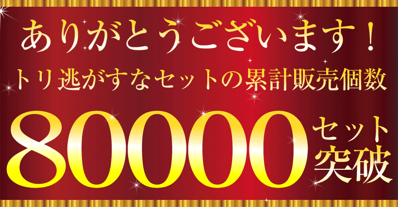 80000セット突破!