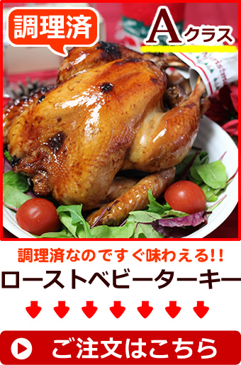 フランス産Ａクラスローストベビーターキー