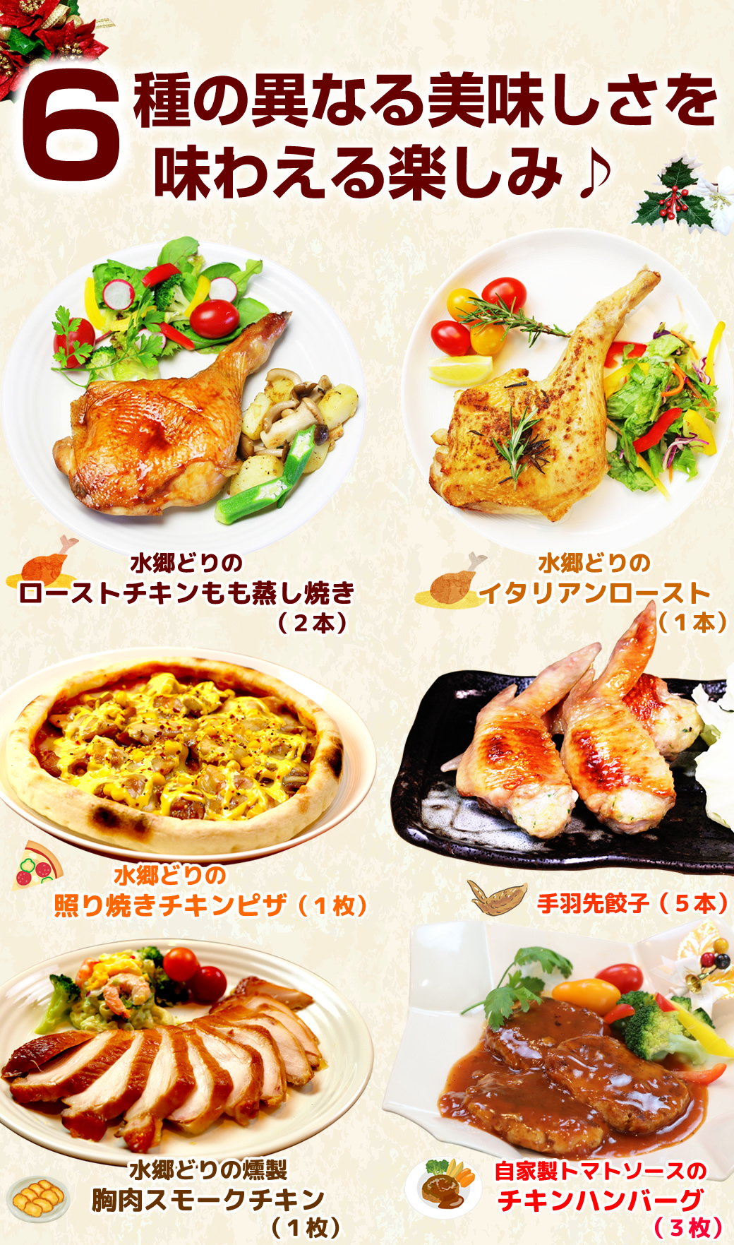 ６種のセット内容