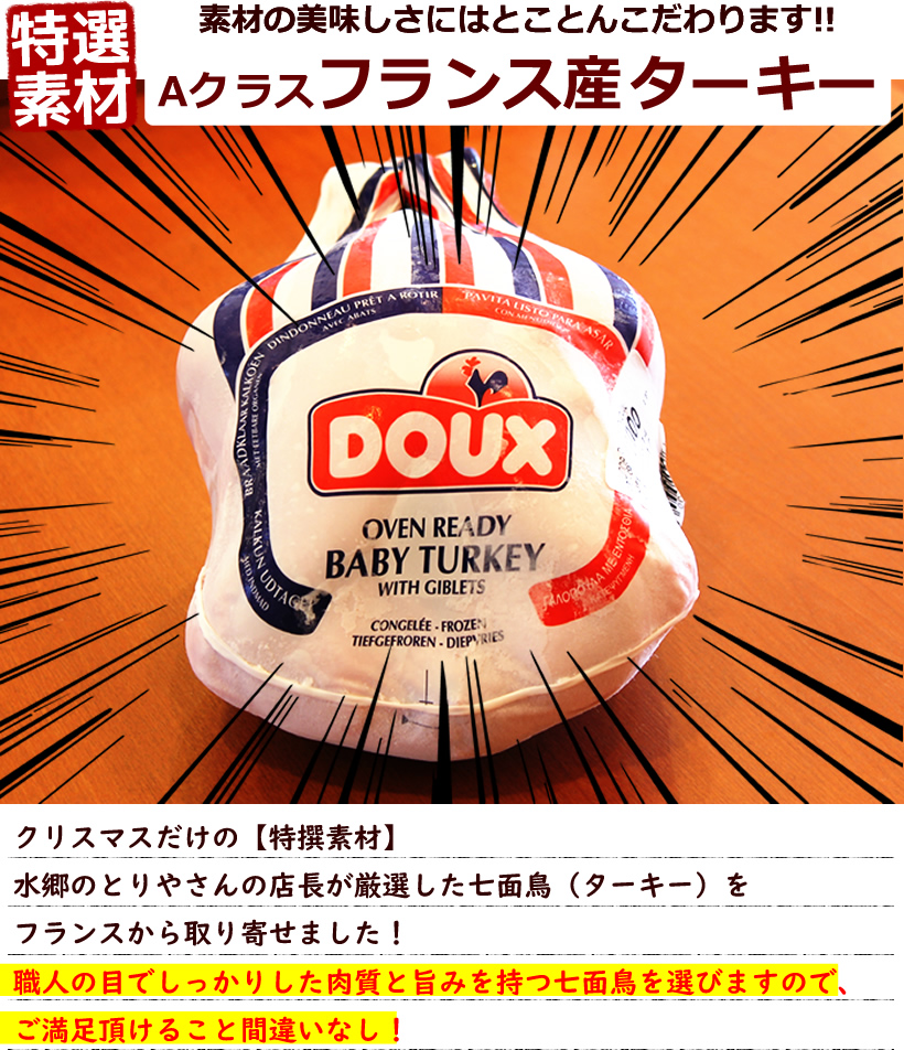 ターキーの串焼き