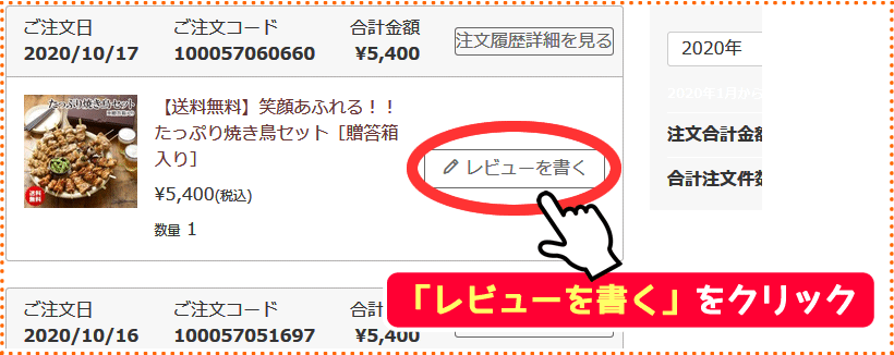 レビューを書く