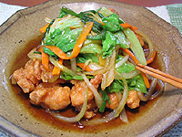鶏肉レシピ 水郷どりぼんぼちのざんたれ