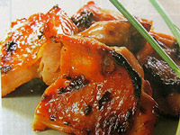 鶏肉レシピ 水郷どりもも肉の味噌焼き