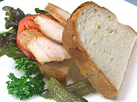 鶏肉レシピ スモークチキンサンド