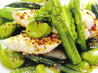 鶏肉レシピ ささみと夏野菜のサラダ