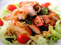 鶏肉レシピ から揚げの黒酢ねぎソース