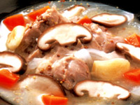 鶏肉レシピ 水郷どりのマスタード煮込み