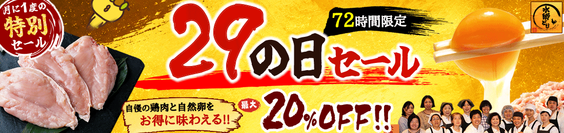 29の日セール